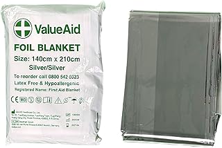 Value Aid Adults Foil Blanket - Single