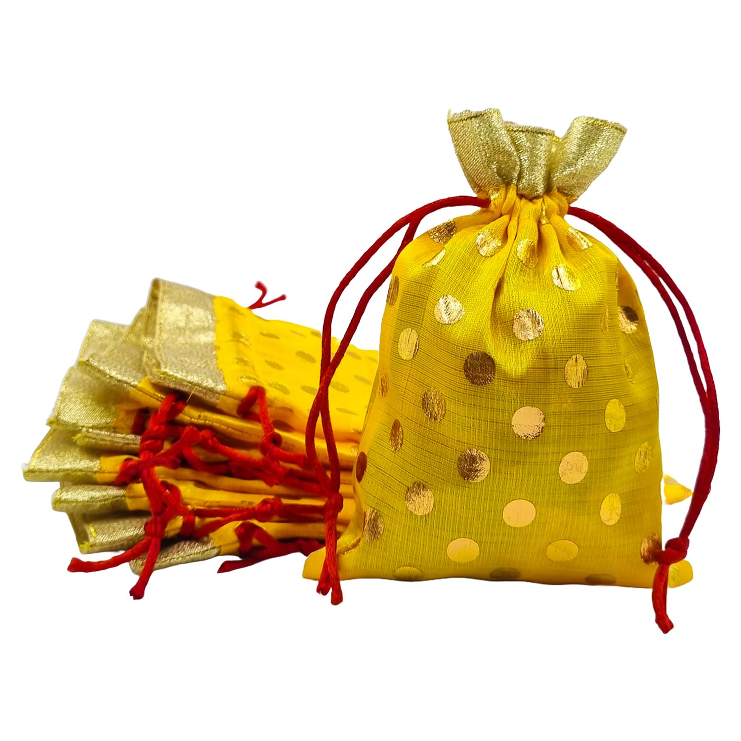 See full amazon price history chart for Soul Artisan Potli Bag(Yellow-Polka Dot) with Golden Border for Women, Return Gifts, Wedding, Baby Shower, Bridal Party, Haldi Functions, Dry Fruit and Jewelry Packaging Size 12X18 cm | Pack of 30 Soul Artisan Potli Bag(Yellow-Polka Dot) with Golden Border for Women, Return Gifts, Wedding, Baby Shower, Bridal Party, Haldi Functions, Dry Fruit and Jewelry Packaging Size 12X18 cm | Pack of 30 (B0D76Z4DV1) Amazon Price History, Amazon Price Tracker