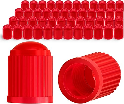 Vista 33 de 30 piezas de tapas de vástago de válvula de neumático TPMS, tapas de vástago de válvula de rueda de plástico negro para TR20008 TPMS, tapas