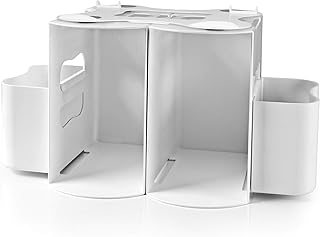 Prince Lionheart Modular Nappy Depot (White, 2 Hooks)