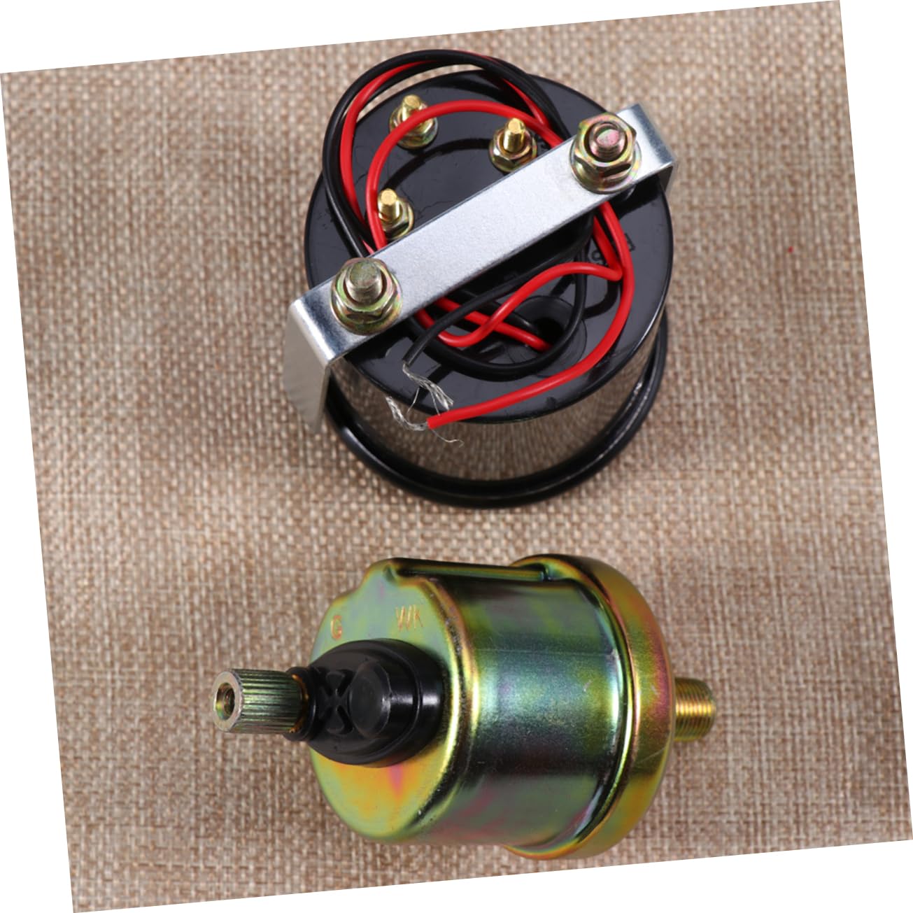 12v Car Modified Oil Pressure Gauge Digital Fuel Gauge High Sensitivity Easy Operation