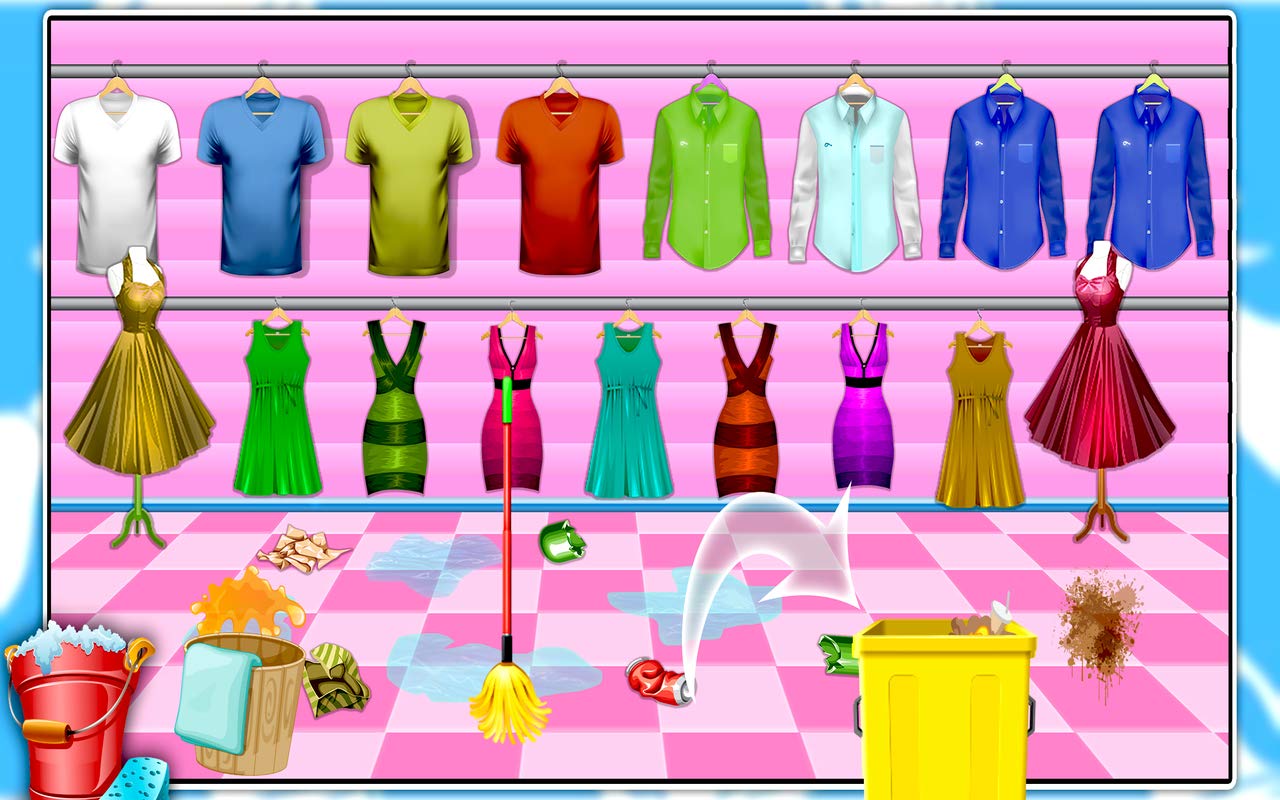 Jeux de nettoyage de supermarché pour filles 2020 Application sur Amazon Appstore