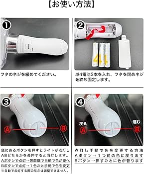 Amazon.co.jp: DINETTE ペンライト コンサート 24色 ハート型 2個