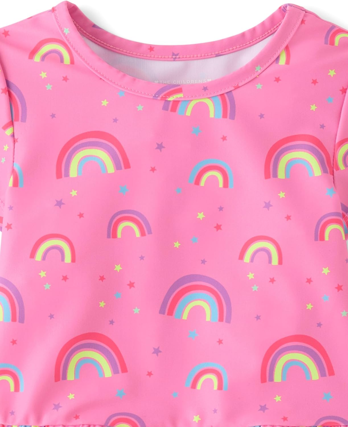 The Children's Place Boys and Toddler Short Sleeve Rashguard Swimset - Image 3