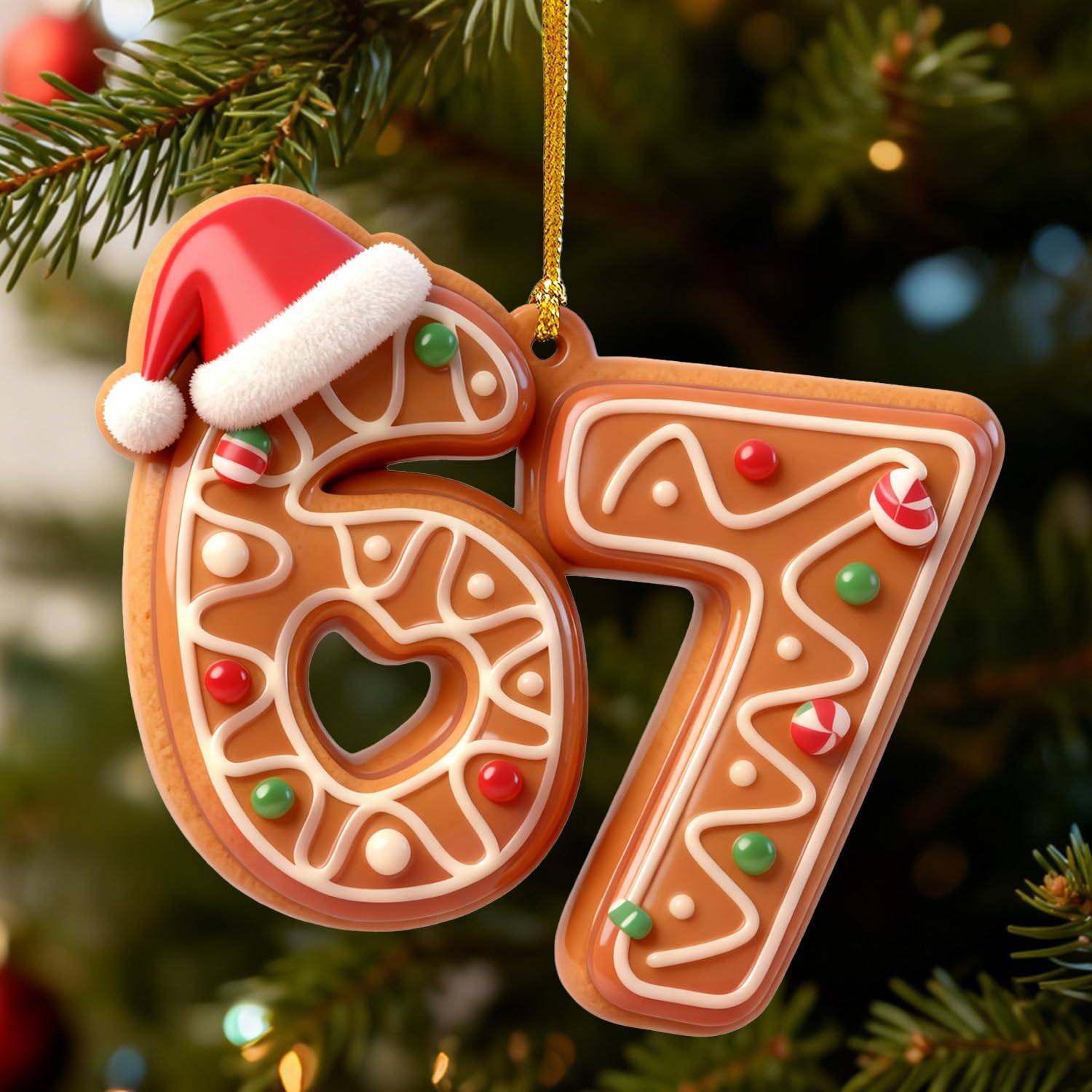Amazon.co.jp: 67クリスマスオーナメント、クリスマスツリー用67個の