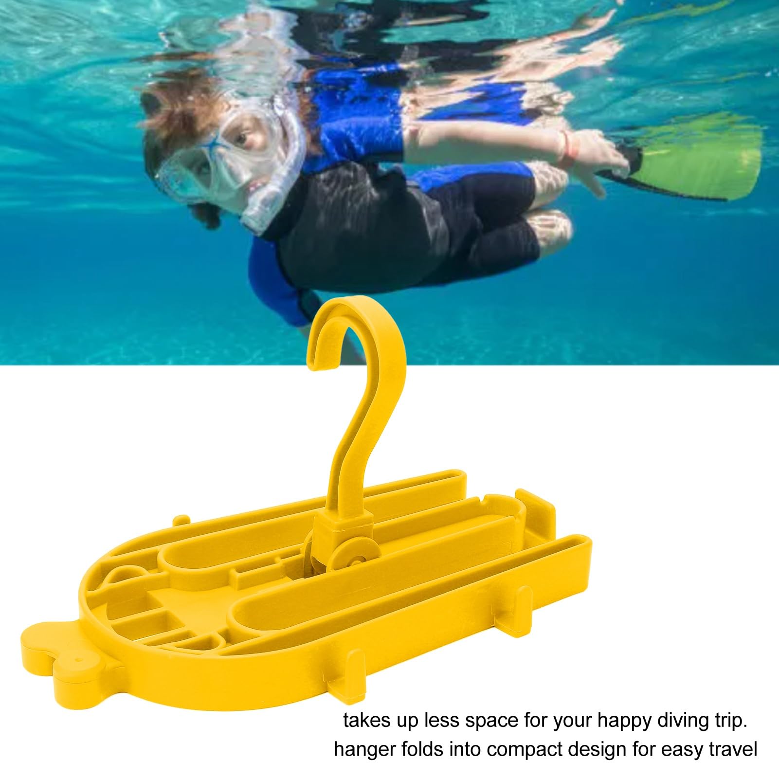 Percha para Traje de Neopreno, Resistente, de Secado rápido, Plegable, para Surf, Buceo, Trajes húmedos, Botas