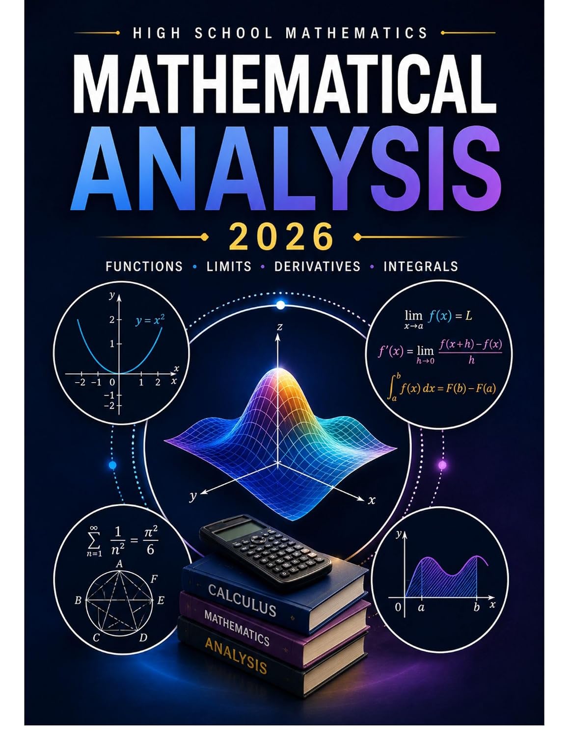 Mathematical Analysis 2026: An Engaging Guide to Functions, Limits, Derivatives, and Integrals for High School Students — Made Simple, Practical, and Easy to Master