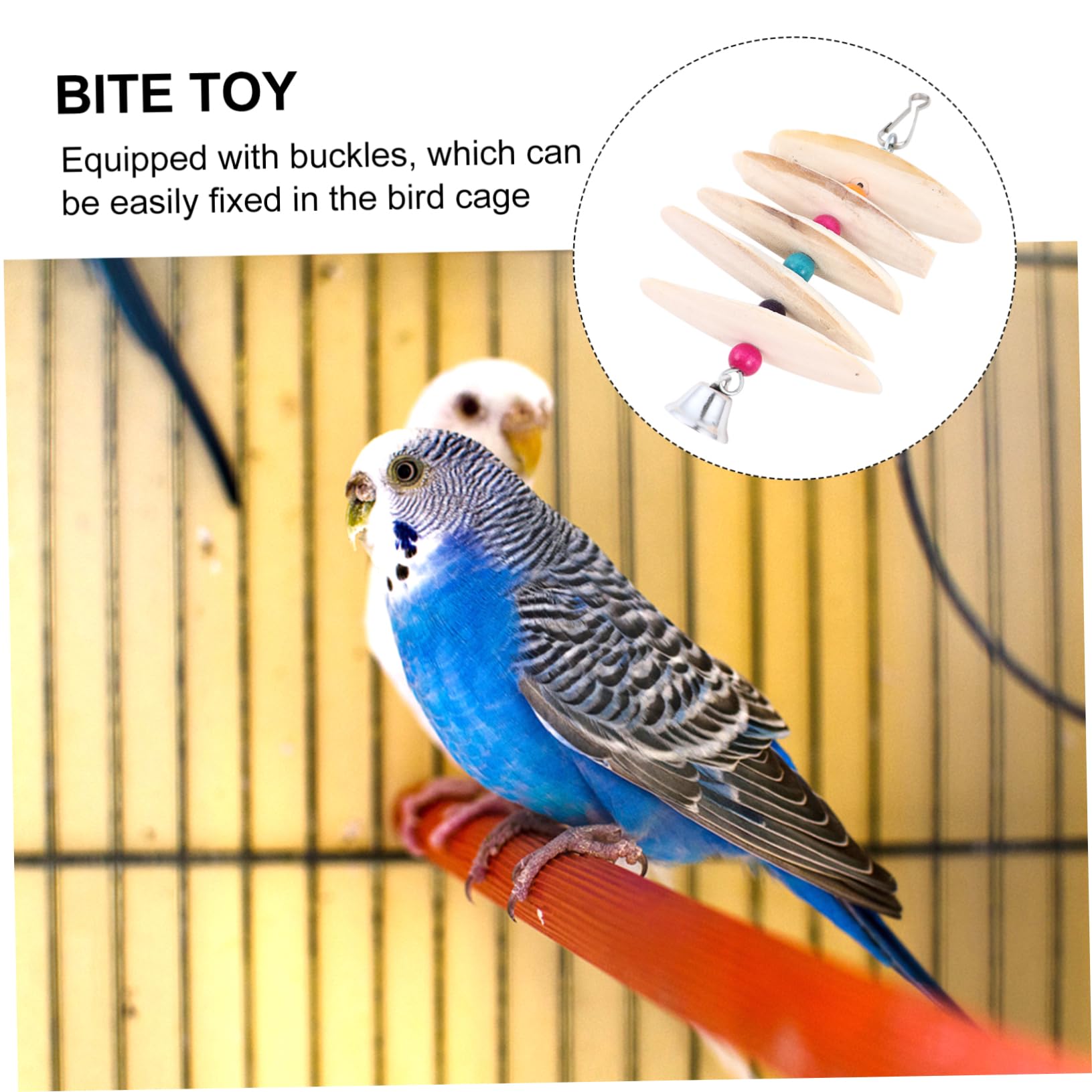 Mipcase 4pièces Casse-croûte De Seiche pour Oiseaux De Compagnie Jouet à Mâcher pour Perroquets Et Molaires Accessoire pour Perruche Ondulée Et Conures Couleur Aléatoire