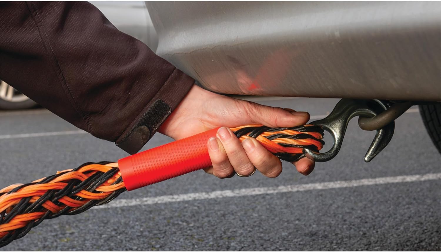 Performance Tool W1437 7/8-Inch x 20' Heavy Duty Polypropylene Diamond Braided Tow Rope