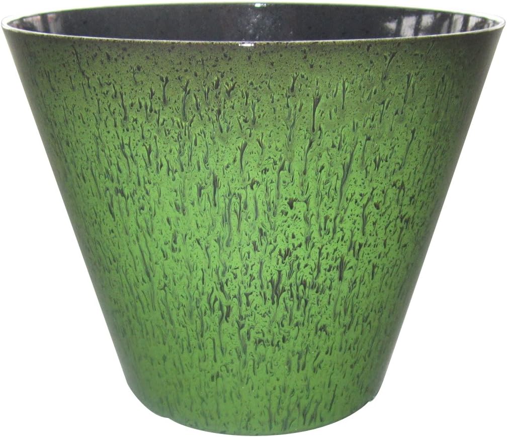 Shop Living Walls FL143101 Delores 10" Green Resin Planter