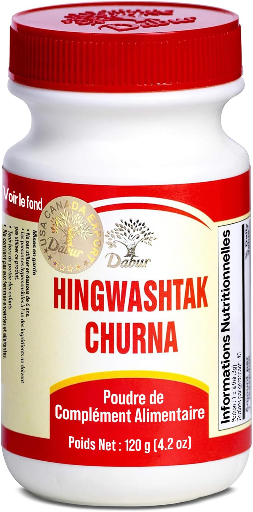 Dabur Hingwashtak Churna [for Gas, Indigestion, Constipation]