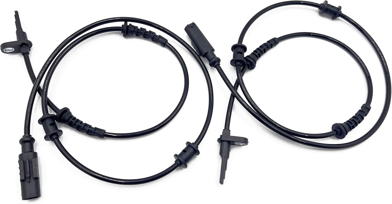 2Pcs Rear Left and Right ABS Wheel Speed Sensor Compatible with Ram 2014-2019 ProMaster 1500 2500 3500 L4 V6 3.0L 3.6L Replaces 51960588 68199238AA 0265009699 68199238AB ALS2822 5S13963
