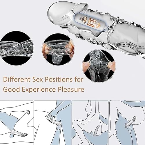 Miniatura 7 de Extensores de pene grande Viboators Juguetes Entrenador Silencioso Relajante Extensión Penisen Herramienta de Ampliación Relax para Hombre Manga