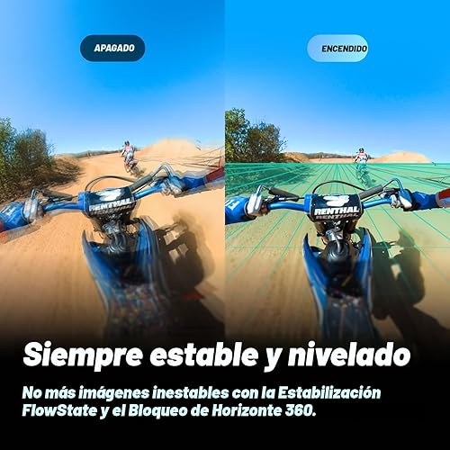 Miniatura 7 de Insta360 X3 con juego de calcomanías oficiales cámara de acción 360 impermeable con sensores de 12 pulgada de 48 MP, video HDR activo 5.7K 360, foto