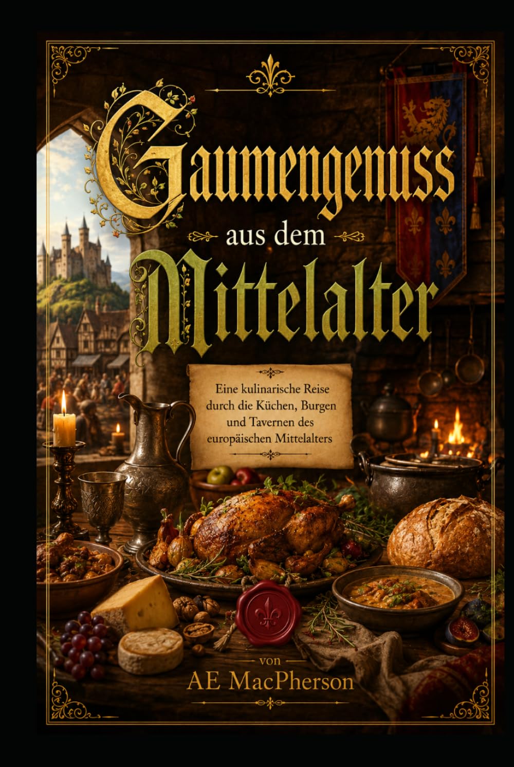 Gaumengenuss aus dem Mittelalter: Eine kulinarische Reise durch die Küchen, Burgen und Tavernen des europäischen Mittelalters