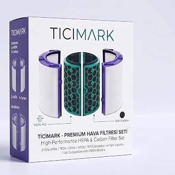 Model HP04, HP05, TP04, TP05, DP04 Dyson Hava Temizleyiciler ile tam uyumlu Hepa filtre. | Dyson Hava Temizleyici HP04-05 / TP04-05 / DP04 Uyumlu Hepa Filtre