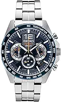 Relógio masculino SSB347 - Essentials - cronógrafo de quartzo, taquímetro