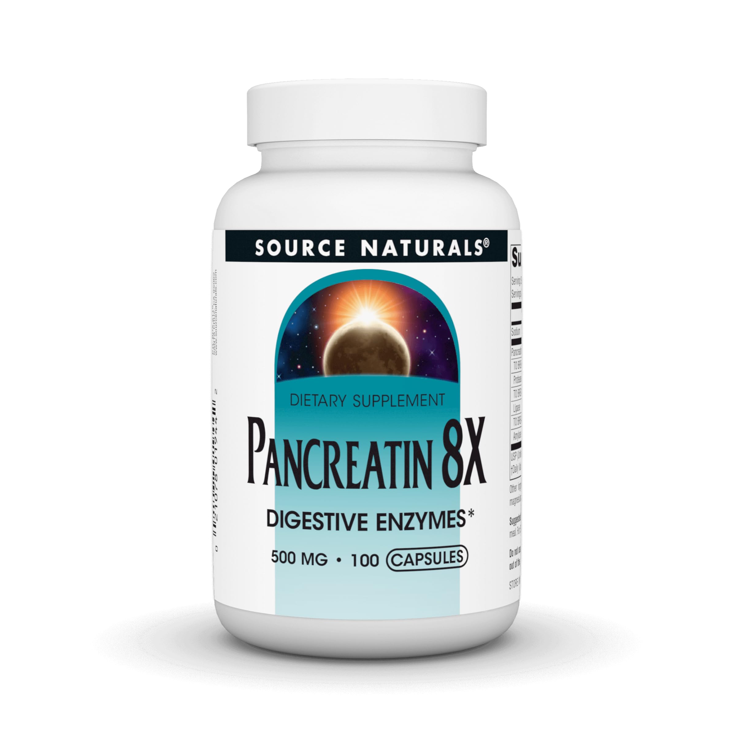 Source Naturals Pancreatin 8X