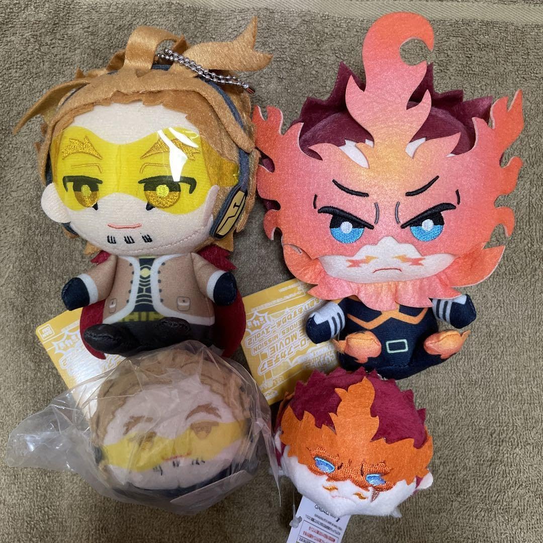 Amazon.co.jp: ヒロアカ エンデヴァー ホークス ぬい ともぬい 