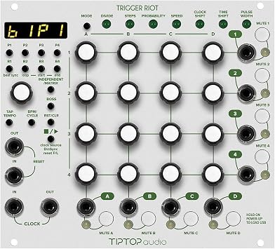 Tiptop Audio Trigger Riot texipputoppu Euro Rack mozyura-sinse Analog