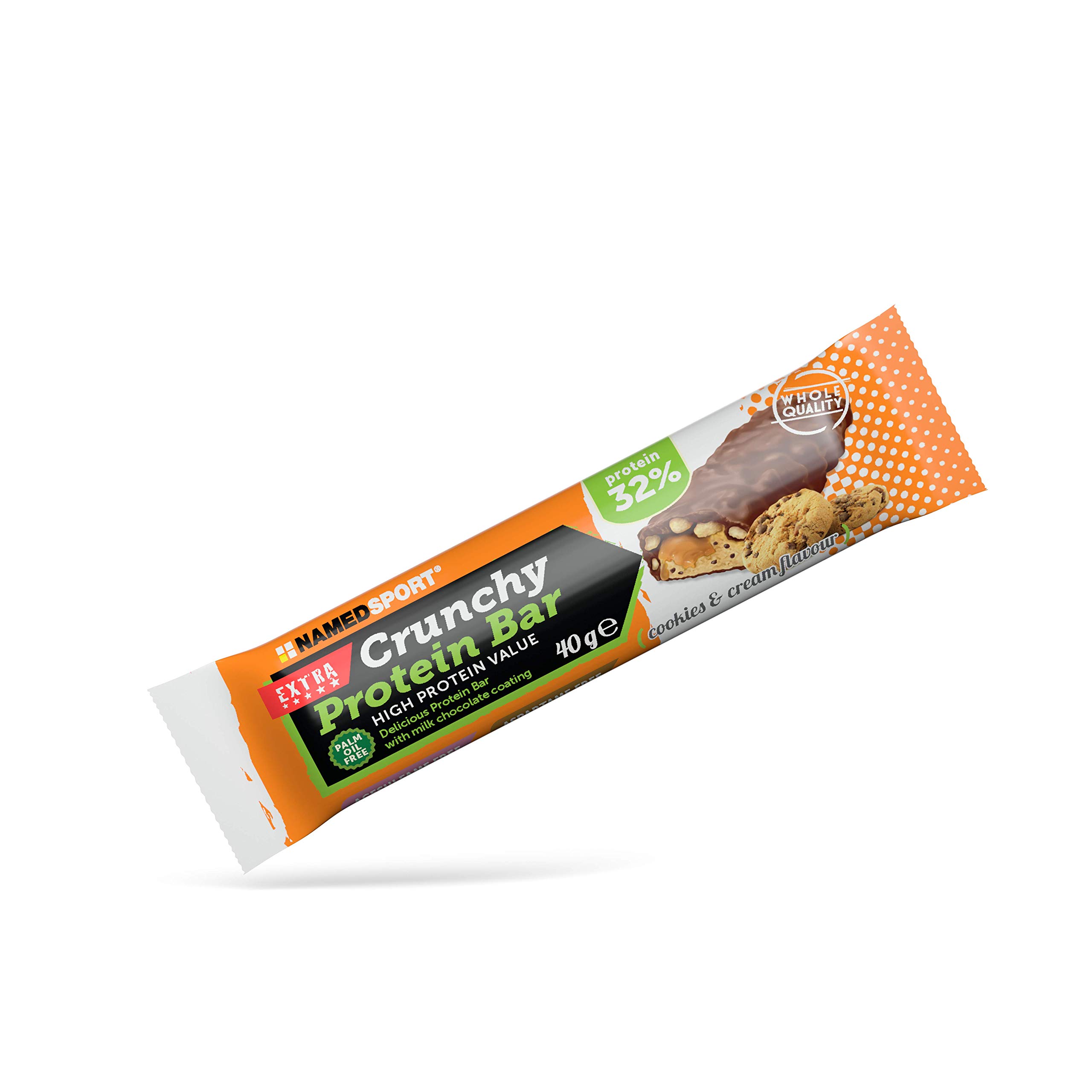 Crunchy Crunchy, Barretta proteica, 40 g, Pack of 24