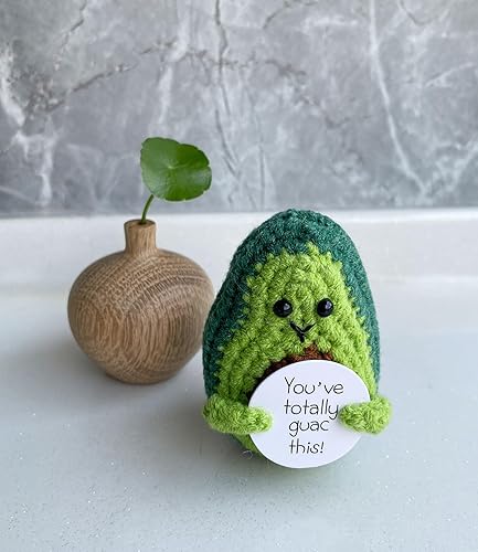 Miniatura 4 de CIBBALIY Guac de ganchillo con tarjeta Regalo divertido Año Nuevo Regalo Decoración 1 Set