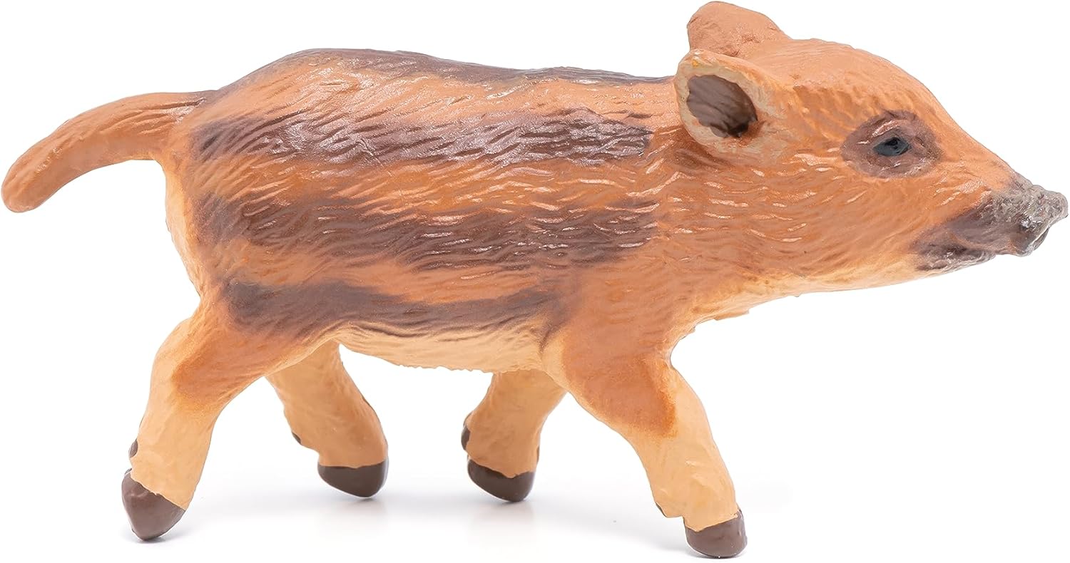 Papo - Realistic Wild Boar Piglet Figure - Ages 3+ - Wild Life Collection - Educational Play European Wildlife - Gift Idea Toy for Girls and Boys