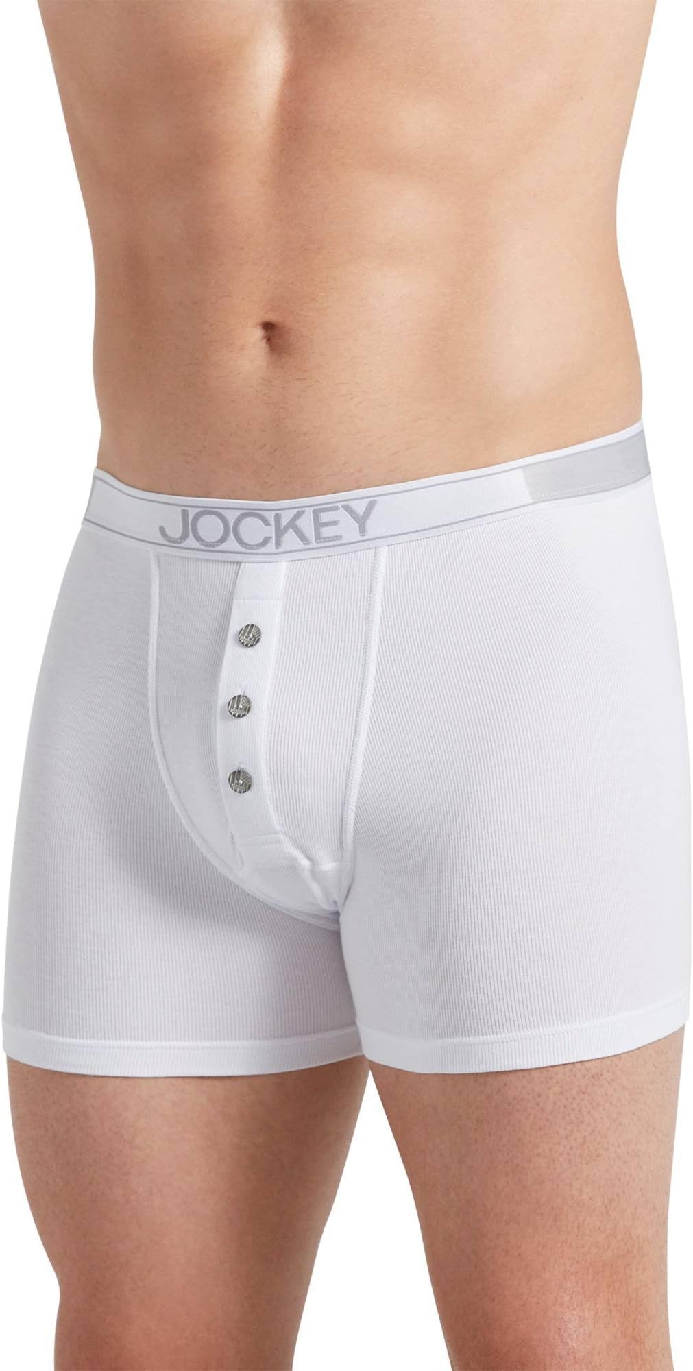 Jockey Men's Underwear Five Star Rib Boxer Brief