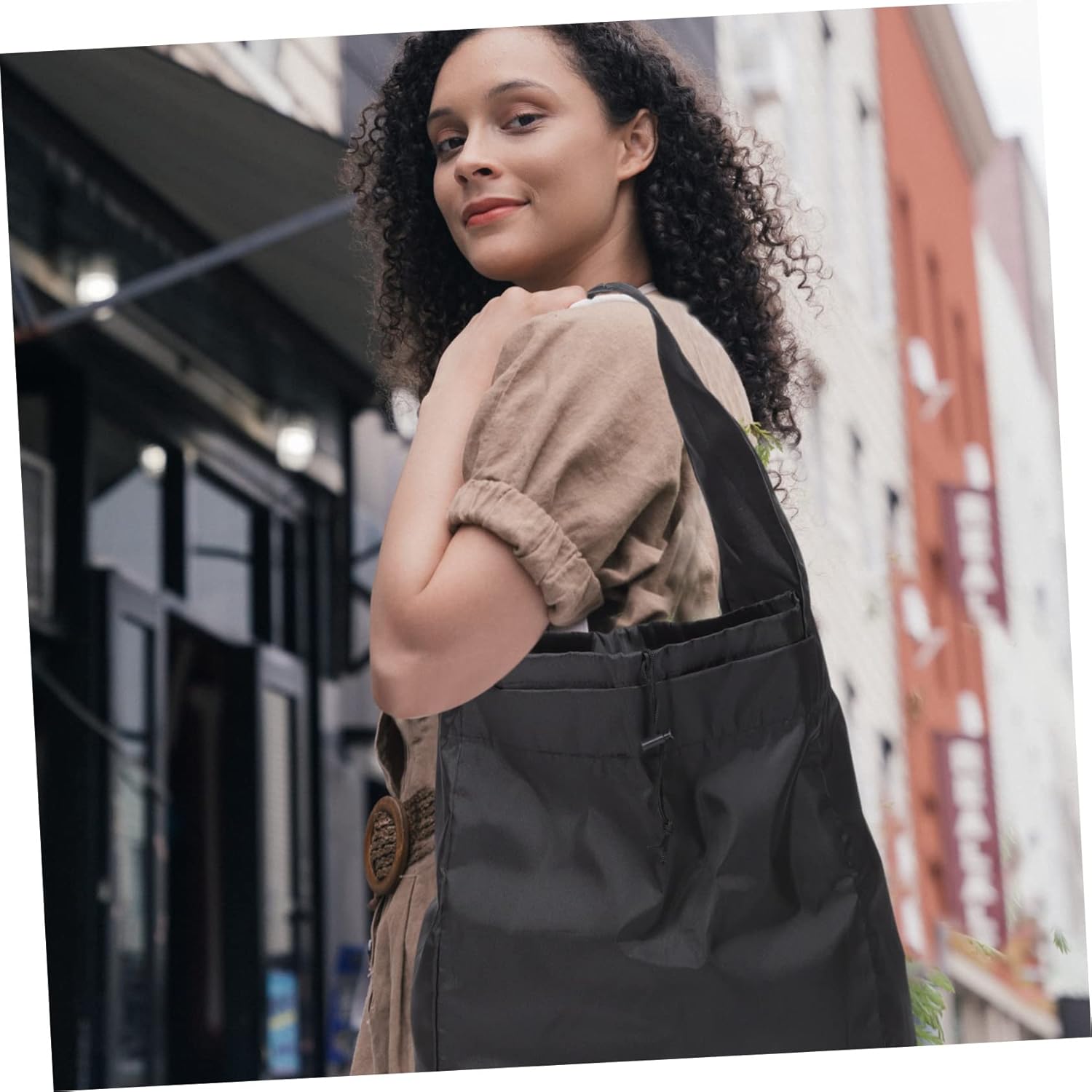 Milisten Stroller Storage Bag for Airplane Travel Stroller Cover for Safe Transport of Gear Single Shoulder Strap for Parents The Go image 3 of 9 B0F32VX113