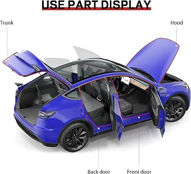Car Door Rubber Seal Strip, 39.3 FT Double Hollow Weather Stripping