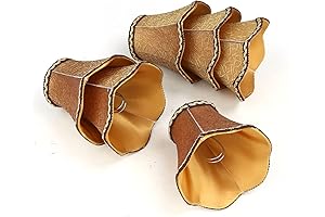 Elegant European Wall Lamp Shade Set: Fulton's Coffee Chandelier