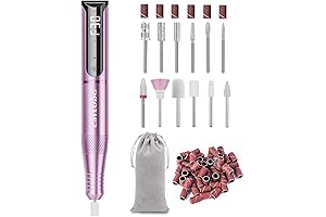 Máquina pulidora de uñas eléctrica inalámbrica - Máquina taladradora de uñas portátil...