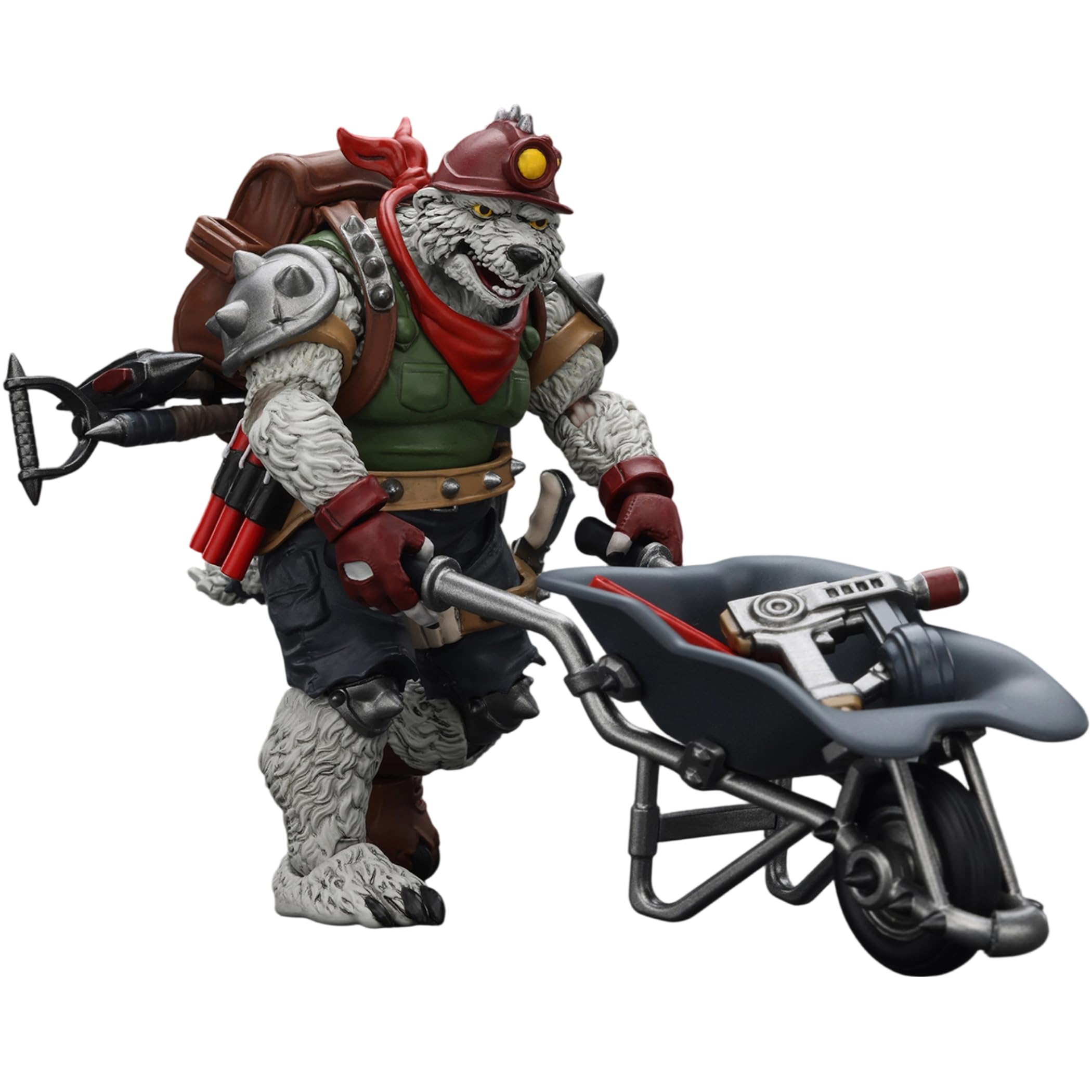 JOYTOY TMNT-Dirtbag 1/18 Action Figures Dirtbag Character Figure Detachable Weapons Poseable Joints 4.5Inch Collectible Model Birthday Gift Movie Collectors
