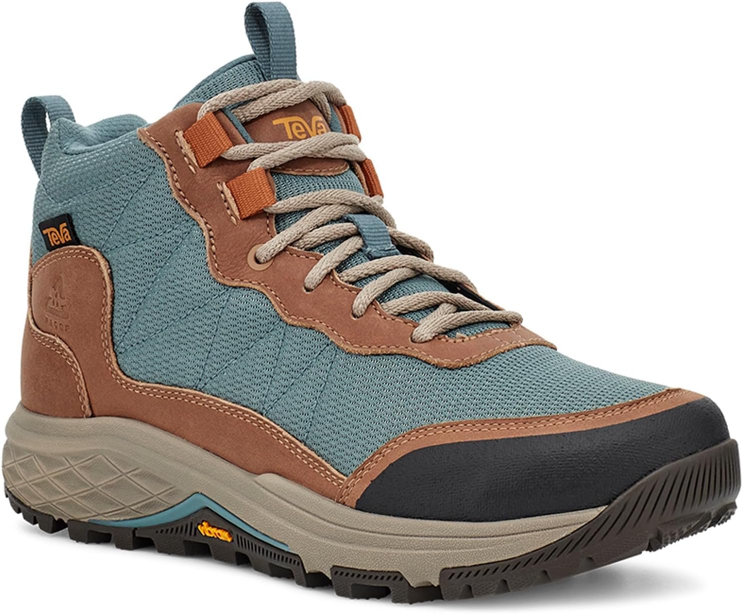 TEVA Women's Ridgeview Mid Durable Breathable Waterproof Hiking Boot