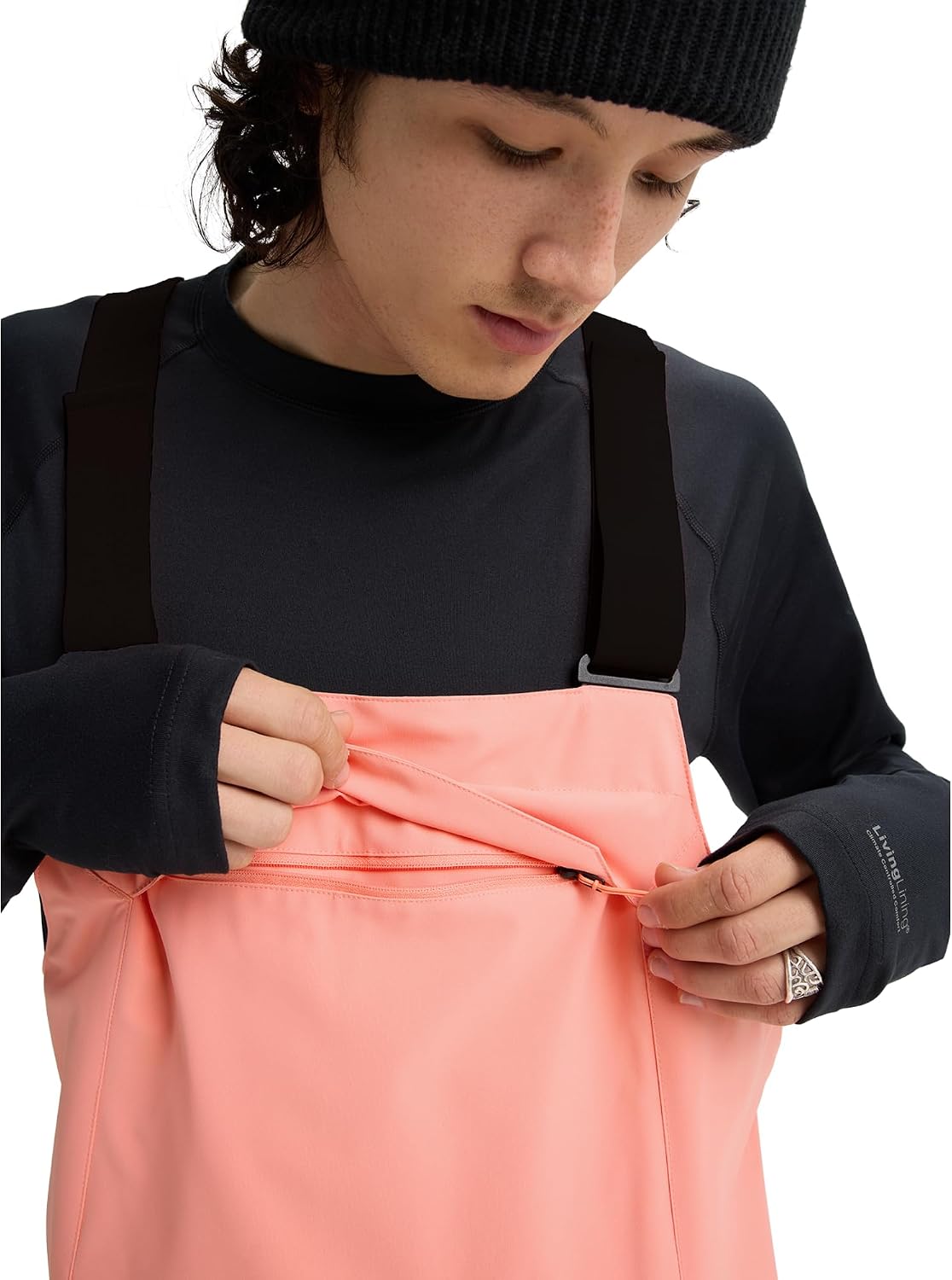 Burton Men’s Reserve 2-Layer Bib Pants – Waterproof Winter Snowboard Bib Pants – Perfect for Layering