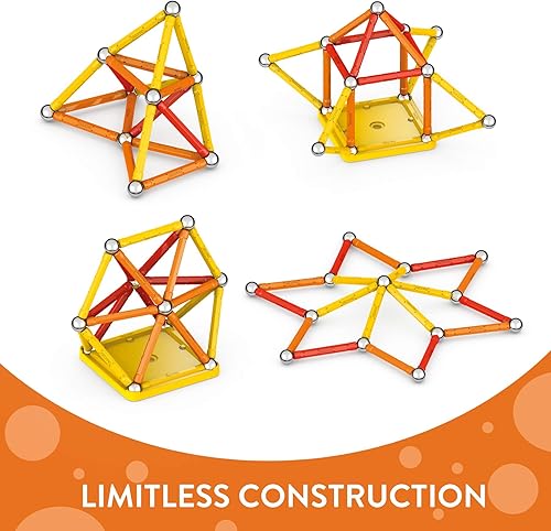 Miniatura 10 de Geomag Juego de construcción de bolas y varillas magnéticas  Juguetes magnéticos educativos y STEM hechos de plástico 100% reciclado, caja de