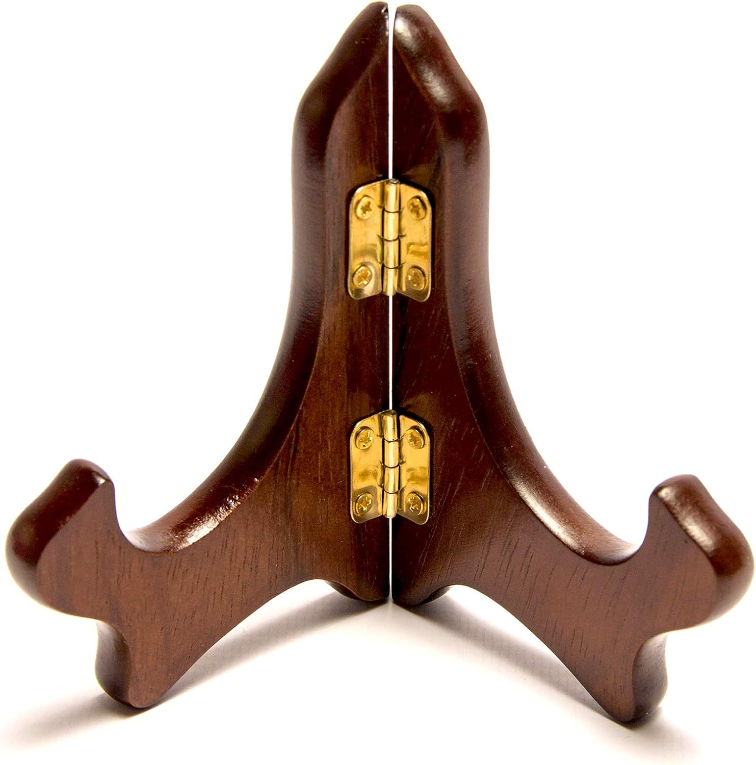 Support Assiette En Bois Décoratif - Porte-assiette, Chevalet Pour Photos, Livres, Cadre - 15.2 Cm, Multifonction