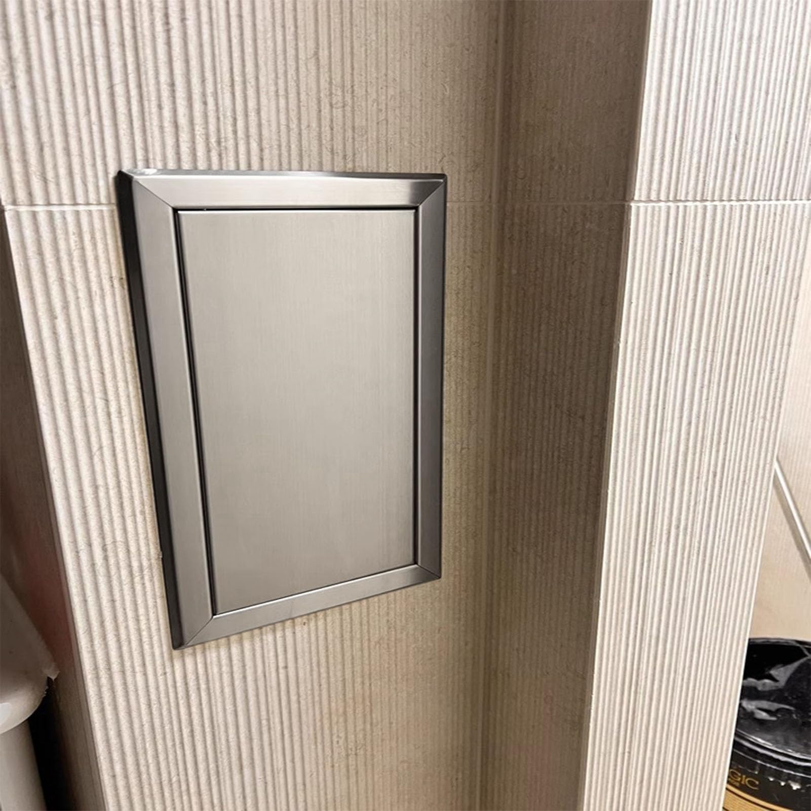 Porte d'accès pour Barbecue en Acier Inoxydable - Trappe d'inspection pour Cuisine intérieure/extérieure - Cache-Trou Mural Personnalisable pour Conduit de plomberie, pour Un accès Facile et