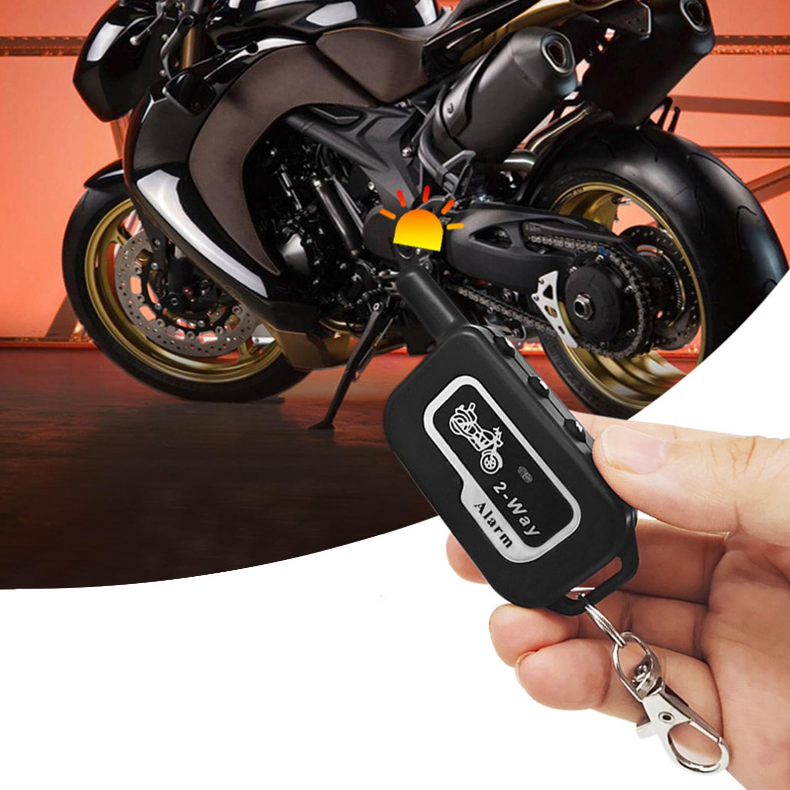 Alarma de protección integral para bicicleta, sistema de seguridad para motocicleta, sistema de seguridad estable para bicicleta, arranque remoto