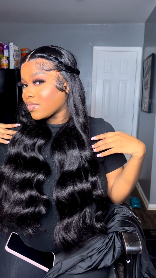 4 Bundles BODY WAVE Human Hair Extensions Brazilian Remy Virgin Weave Weft 400G - View #5