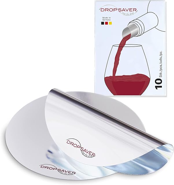 DROPSAVER® Stop The Drop Wine Pourer Discs