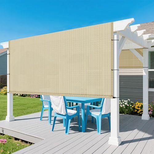 Miniatura 2 de FLORALEAF Cubierta de Sombra para Pérgola de 10'×12' Toldo de Repuesto Universal para Patio Exterior Porche Patio Trasero Glorieta con Ojales