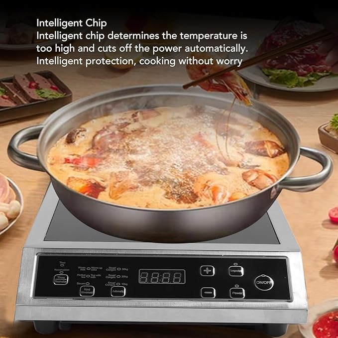 Estufa Vitrocerámica 2 Puestos 16.14 in 110V miniatura 5