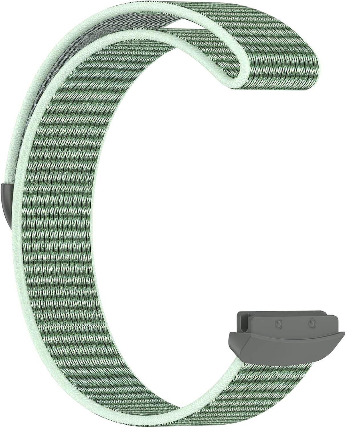Compatible with Fitbit Ace LTE, Quick Release Nylon HOOK LOOP Sport Strap Accessory Fit for Fitbit Ace LTE Band, Mint image 2
