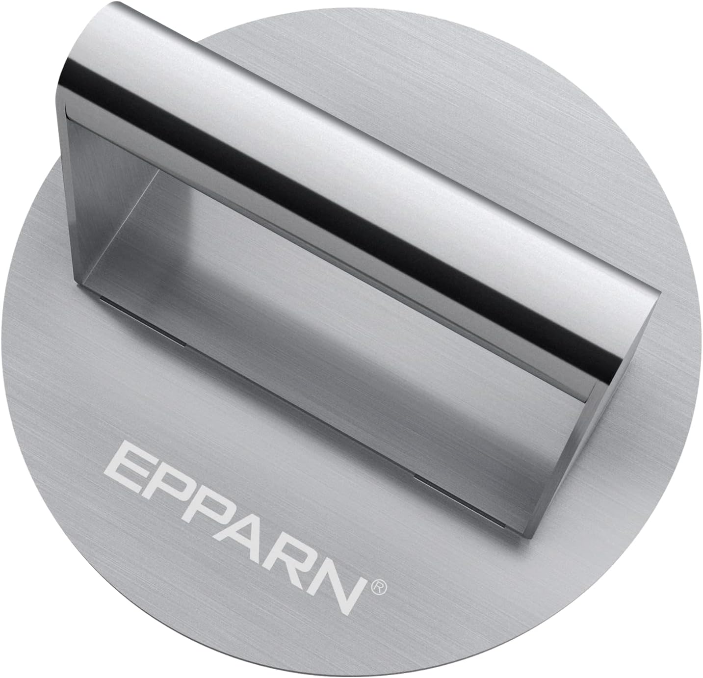EPPARN Stainless Steel Burger Press, 5.5 Inch Round Burger Smasher, Smashed Hamburger Press Professional Griddle Accessories Kit, Bacon Grill Press for Flat Top Griddle Grill Cooking : Patio, Lawn & Garden