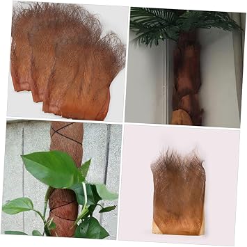5sheets DIY Palm Tree Bark Landscape Versatile Garden Decor Realistic Faux Tree Office Aquarium Decor