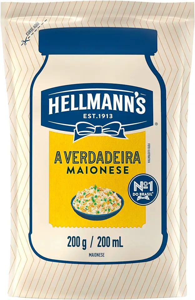 Hellmann's Maionese Tradicional 200g Refil