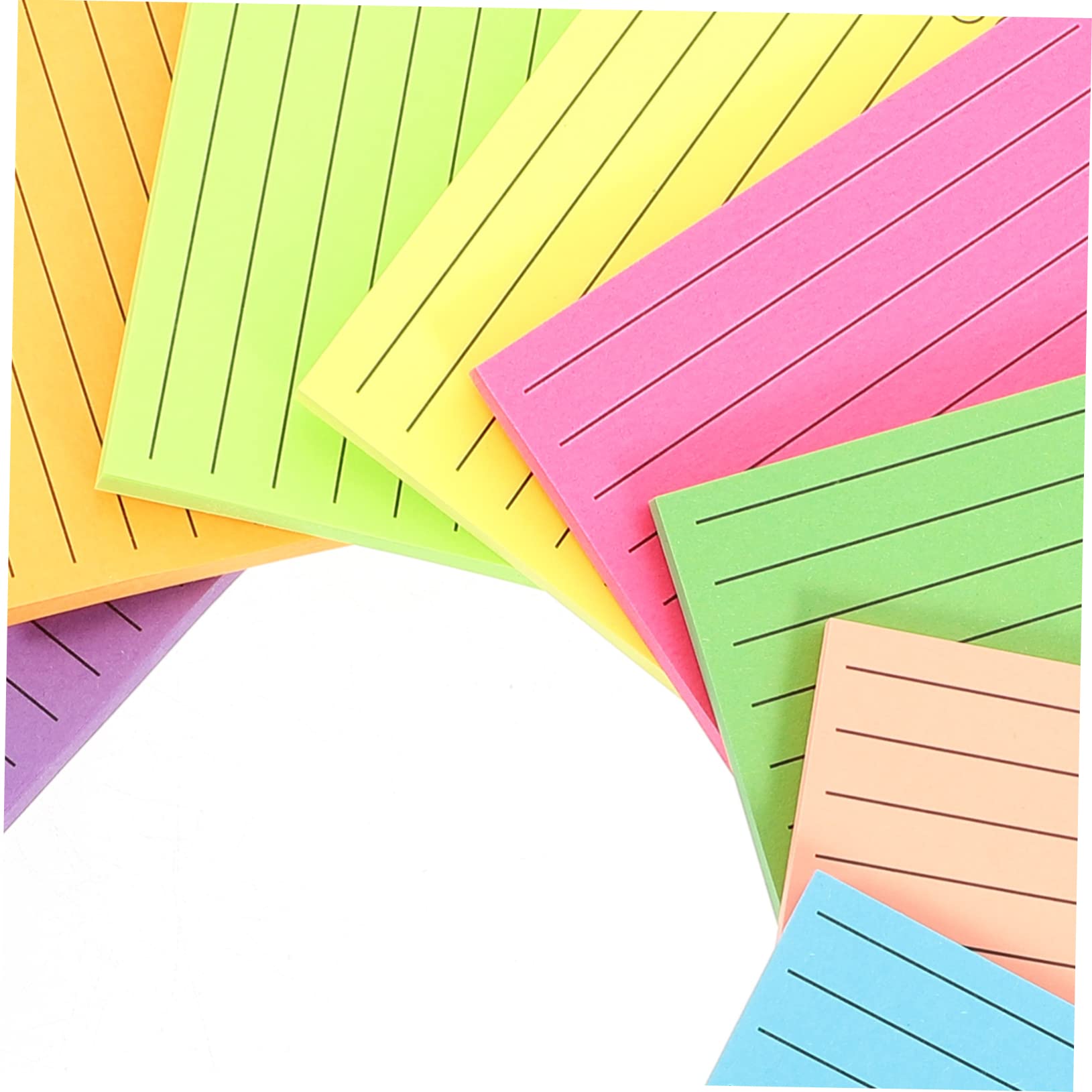 DOITOOL 2 Stück Teiliges Bunte Haftnotizen mit Ablösbarem Kleber Praktische Tragbare Notizzettel für Büro und Haushalt Selbstklebende Memo Pads für Tägliche Nutzung und Terminplanung