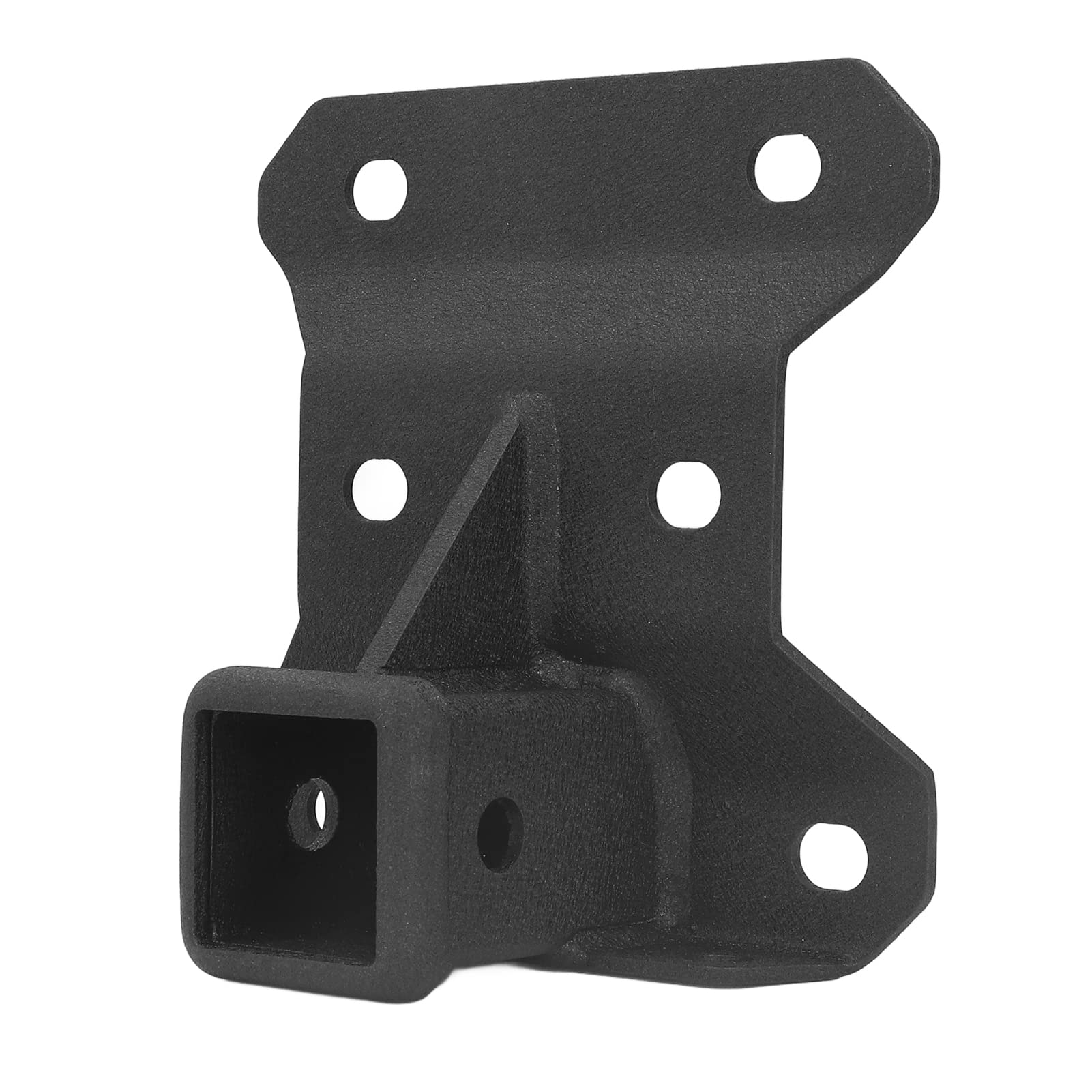 aqxreight Plaque D'attelage de Récepteur de Remorquage UTV en Acier Mat, Finition Froissée, pour Maverick X3, Solide, Durable, Installation Facile, Remplacement Pratique, Noir