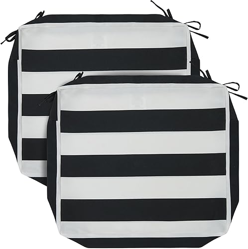 Miniatura 33 de FUNHOME Fundas de cojín para exteriores, 42 x 18 x 3 pulgadas, sin relleno. Fundas de cojín de repuesto para muebles de exterior, resistentes al